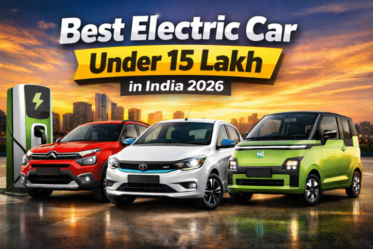Best Electric Car Under 15 Lakh in India 2026