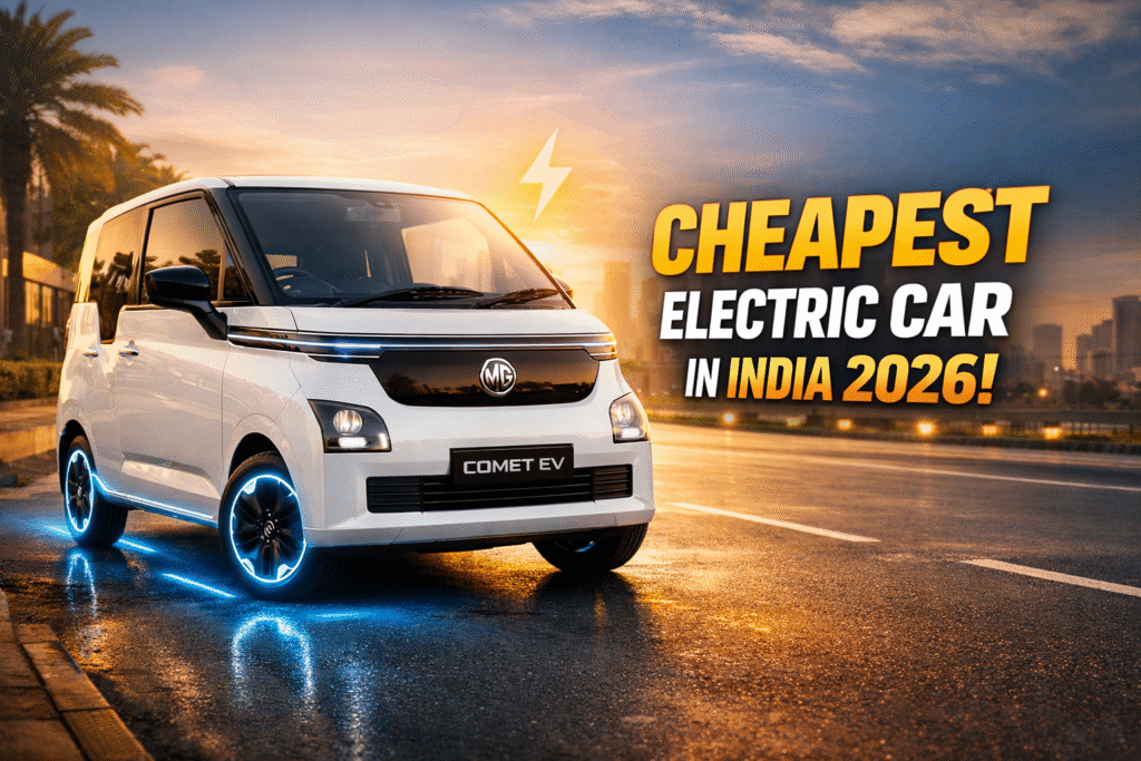 Cheapest Electric Car in India 2026