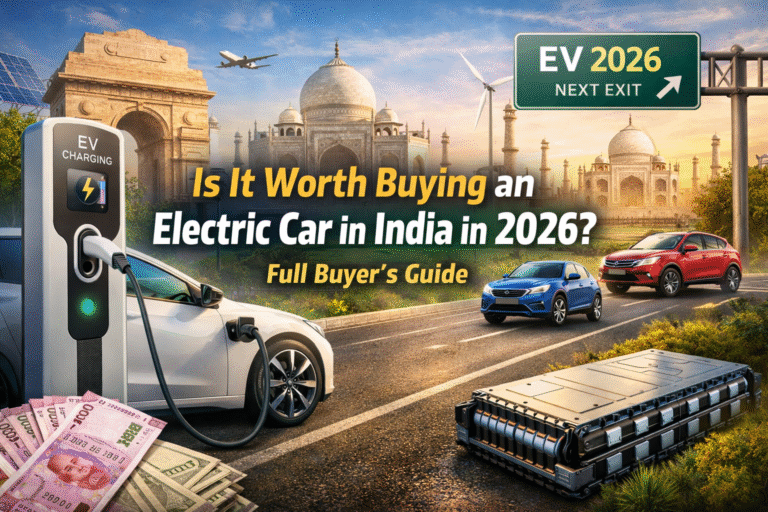is it worth buying an electric car in india in 2026 comparison ev charging petrol car cost